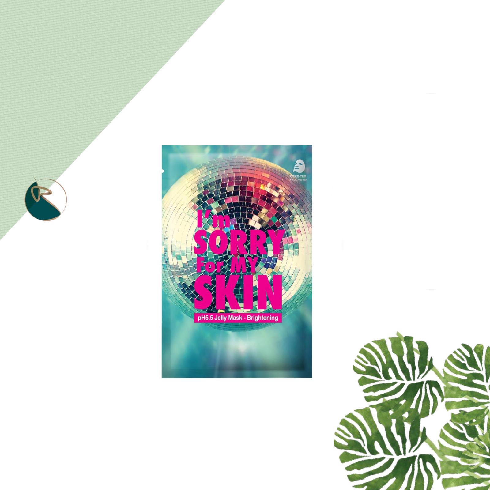 I`m Sorry For My Skin Ph5.5 Jelly Mask - Brightening 1*10pcs